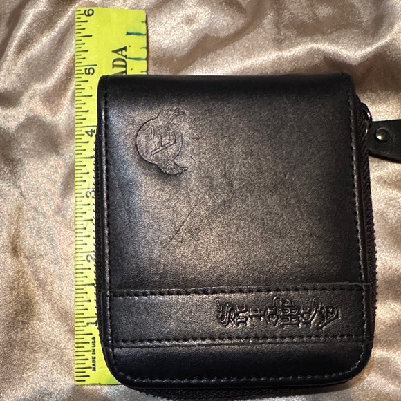 Other - Black Leather Wallet